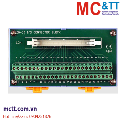 Bo mạch mở rộng 50-pin Header I/O Connector Block ICP DAS DN-50 CR