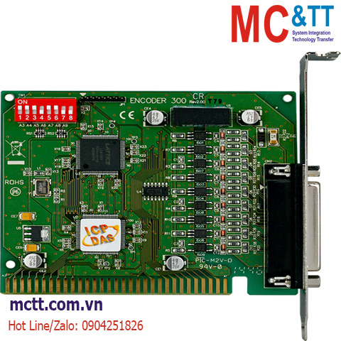 Card ISA 3-axis Encoder Interface ICP DAS ENCODER300 CR | MC&TT Co., Ltd