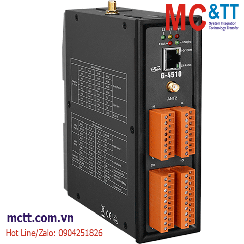 Bộ lập trình nhúng MiniOS7 PAC + LTE (4G)/NB + GPS ICP DAS G-4510 CR