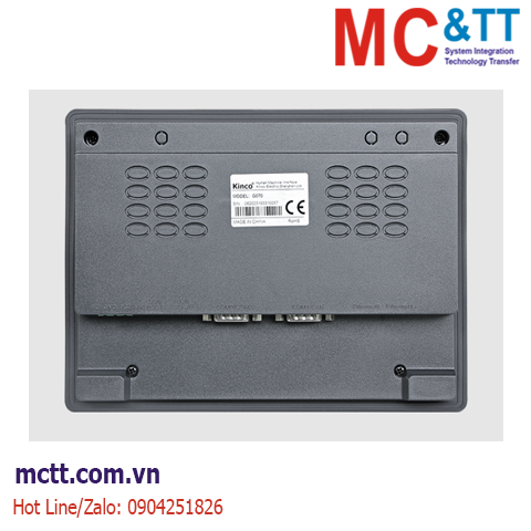 Màn hình cảm ứng HMI 7 inch Kinco G070E (3 COM, 1 USB Host, Ethernet)