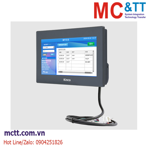 Màn hình cảm ứng HMI 10.1 inch chống nước Kinco G100E-LRF (2 COM, 1 USB Host, 1 Ethernet)