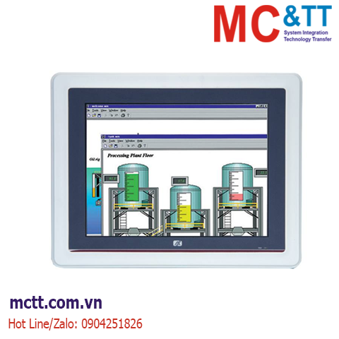 Máy tính công nghiệp không quạt màn hình cảm ứng 10.4″ Axiomtek GOT5100T-845 với Celeron® N3060, RAM 4GB, SSD 128GB
