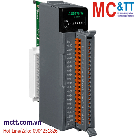 Module 8/16 kênh AI ICP DAS I-8017HW-G CR