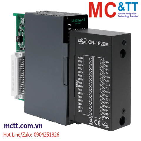 Module 16 kênh AI Thermocouple ICP DAS I-8018W-16-G/S1 CR