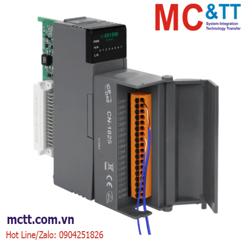 Module 8 kênh AI Thermocouple ICP DAS I-8018W-G/S1 CR