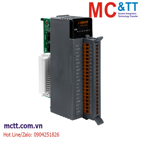 Module 8 kênh đầu ra Relay ICP DAS I-8068W-G CR