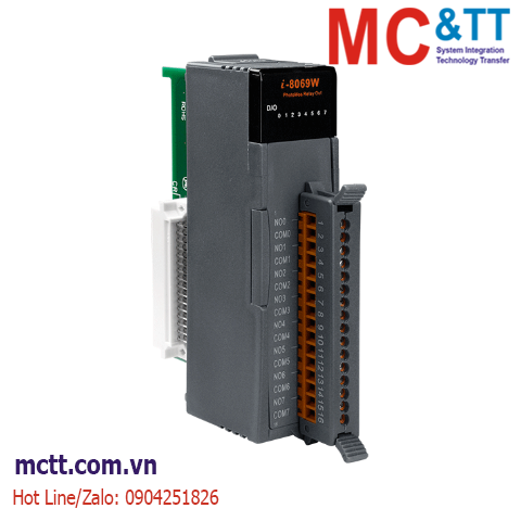 Module 8 kênh PhotoMOS Relay ICP DAS I-8069W-G CR