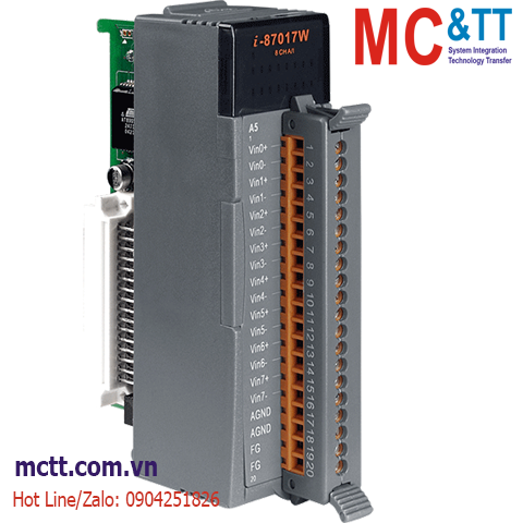 Module 8 kênh AI ICP DAS I-87017W-A5-G CR