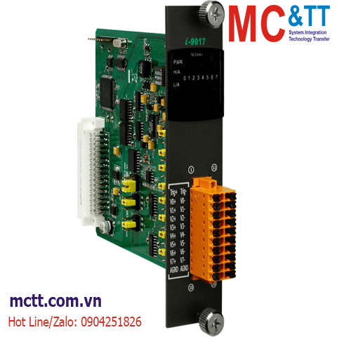 Module 8/16 kênh AI ICP DAS I-9017 CR