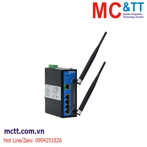 Bộ thu phát không dây công nghiệp AP trong nhà Dual Band WiFi 6 3Onedata IAP3300-2E-4GT1GP-2LVI