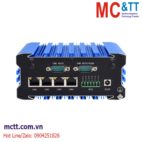 Máy tính nhúng công nghiệp không quạt (4 LAN + 2 COM) TP-IPC IBOX-103-4L2C-J4125