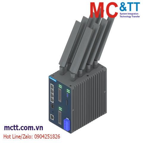 Router công nghiệp 5G 1 cổng WAN + 3 cổng LAN + Wi-Fi 3Onedata ICPE2300A-BW-8A25-1GC3GT-PD2P12_48