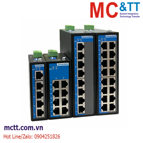 Switch công nghiệp 16 cổng Gigabit Ethernet 3Onedata IES2300SL-16GT-2LV