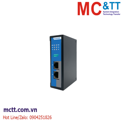 Bộ chuyển đổi giao thức EtherCAT sang Profinet 3onedata IGW3700-4T-RJ-SS-P(24VDC)