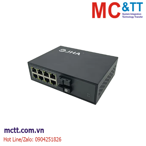 Switch 8 cổng Gigabit Ethernet + 2 cổng Gigabit quang JHA Tech JHA-G28