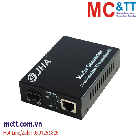 Bộ chuyển đổi quang điện 1 cổng Gigabit Ethernet sang quang JHA Tech JHA-GS11U