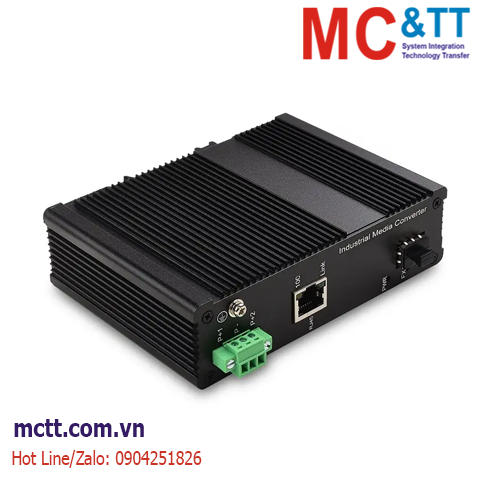 Bộ chuyển đổi quang điện công nghiệp 1 cổng Ethernet sang quang SFP JHA Tech JHA-IFS11H