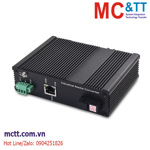 Bộ chuyển đổi quang điện công nghiệp 1 cổng Gigabit Ethernet sang quang JHA Tech JHA-IG11H