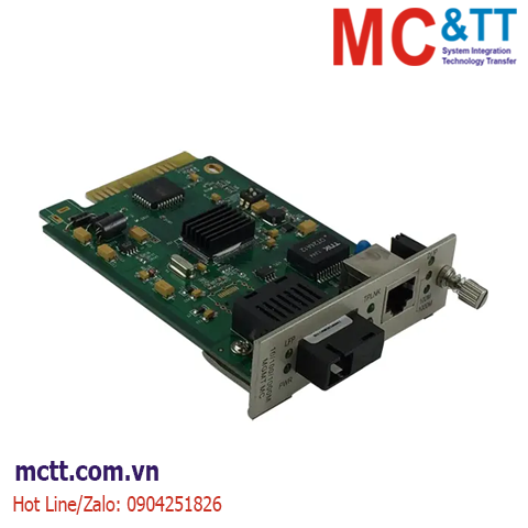 Card chuyển đổi quang điện 1 cổng GbE + 1 cổng Gigabit quang JHA Tech JHA-MG11C