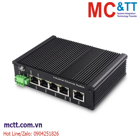 Switch công nghiệp quản lý 5 cổng Gigabit PoE JHA Tech JHA-MIGS05HP-WEB