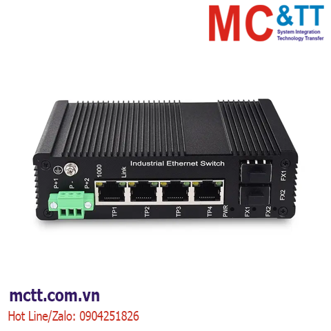 Switch công nghiệp quản lý 4 cổng Gigabit PoE + 2 cổng Gigabit SFP JHA Tech JHA-MIGS24HP-WEB