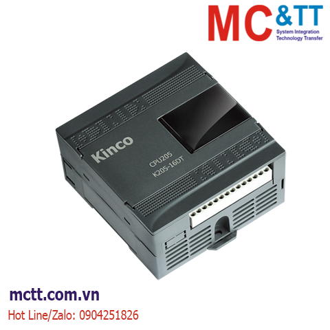 Bộ lập trình PLC Kinco K204ET-16DT (8*DI, 6*DO, 1*AI, 1*AO, 1*Ethernet, 2*RS485)
