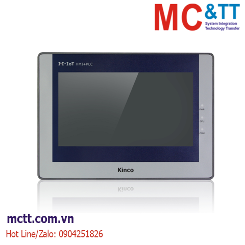 Màn hình cảm ứng HMI 4.3 inch tích hợp PLC Kinco MK043E-20DTC (9*DI, 9*DO, 2*AI TC, 2*RS485)