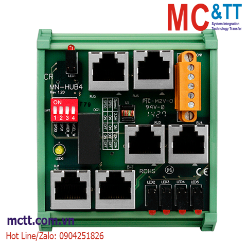 Module HUB 4 cổng phân tán Motionnet ICP DAS MN-HUB4 CR