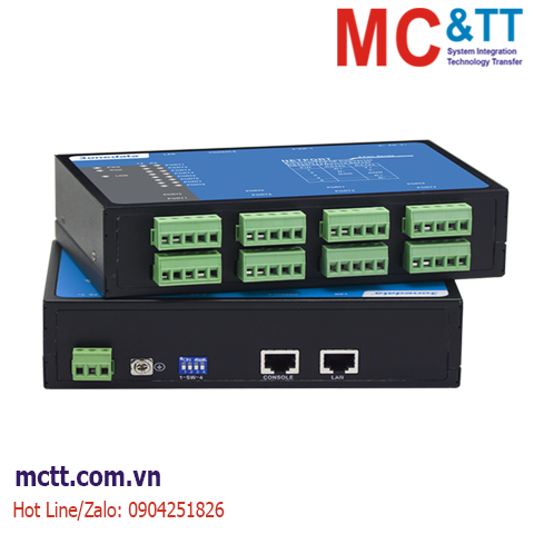 Bộ chuyển đổi 8 cổng RS-485/422 sang Ethernet 3Onedata NP308T-8DI(RS-485)