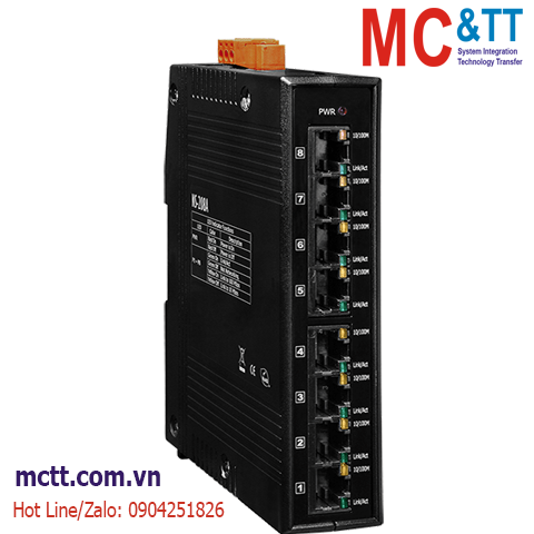 Switch công nghiệp 8 cổng Ethernet ICP DAS NS-208A CR