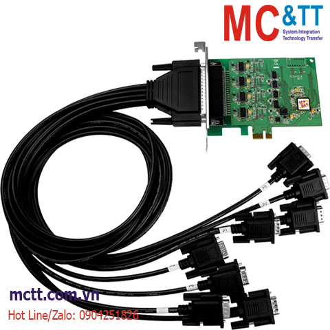 Card PCI Express 8 cổng COM RS-232 ICP DAS PCIe-S118/D2 CR