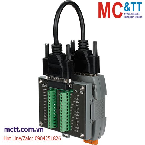 Module PoE Ethernet Modbus TCP 10 kênh AI Thermocouple + 6 kênh DO ICP DAS PET-7018Z/S3 CR