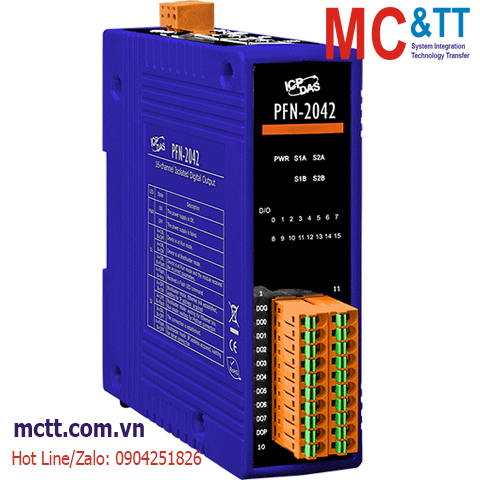 Module Profinet 16 kênh đầu ra số DO ICP DAS PFN-2042 CR