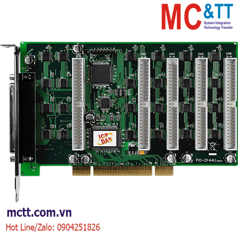 Card PCI 144 kênh vào/ra số DI/DO ICP DAS PIO-D144LU CR