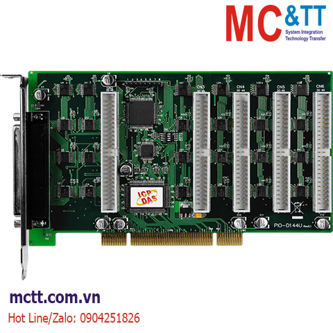Card PCI 144 kênh vào/ra số DI/DO ICP DAS PIO-D144U CR