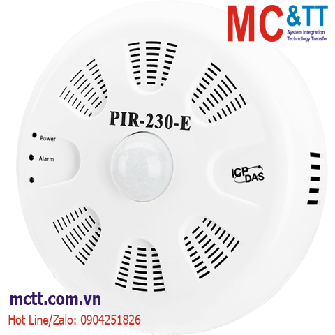 Module phát hiện chuyển động PIR + đo nhiệt/ẩm ICP DAS PIR-230-E CR
