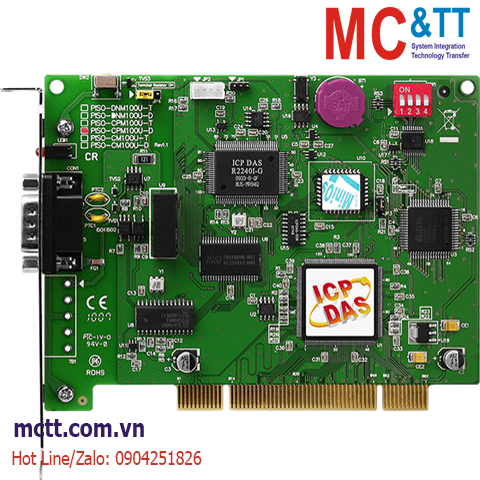 Card PCI 1 cổng CANopen Master ICP DAS PISO-CPM100U-D CR