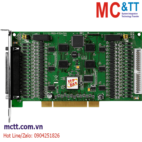 Card PCI 32 kênh DI + 32 kênh DO ICP DAS PISO-P32A32U-5V CR
