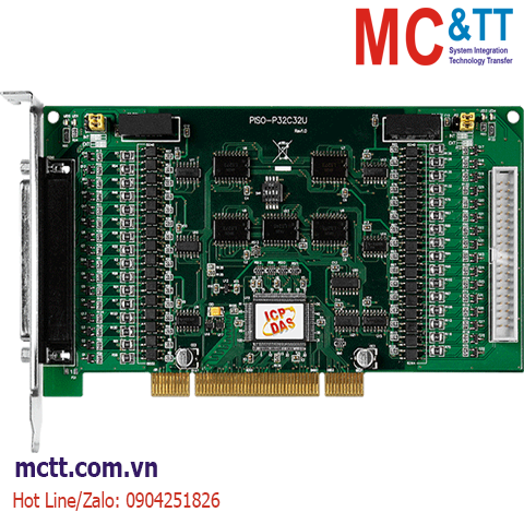Card PCI 32 kênh DI + 32 kênh DO ICP DAS PISO-P32C32U-5V CR