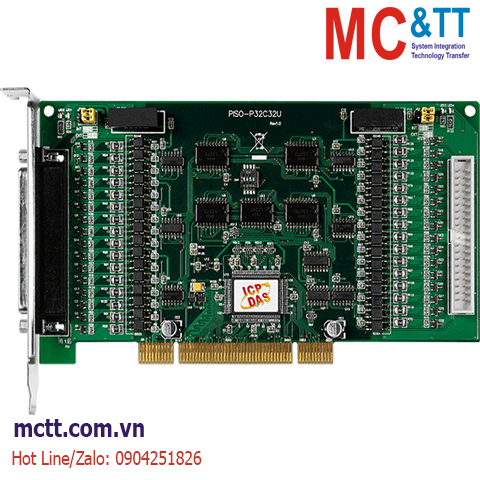 Card PCI 32 kênh DI + 32 kênh DO ICP DAS PISO-P32C32U CR