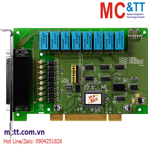 Card PCI 8 kênh DI + 8 kênh Relay ICP DAS PISO-P8R8U CR