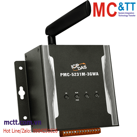 Bộ quản lý năng lượng điện tập trung IoT + WCDMA (3G) ICP DAS PMC-5231M-3GWA CR