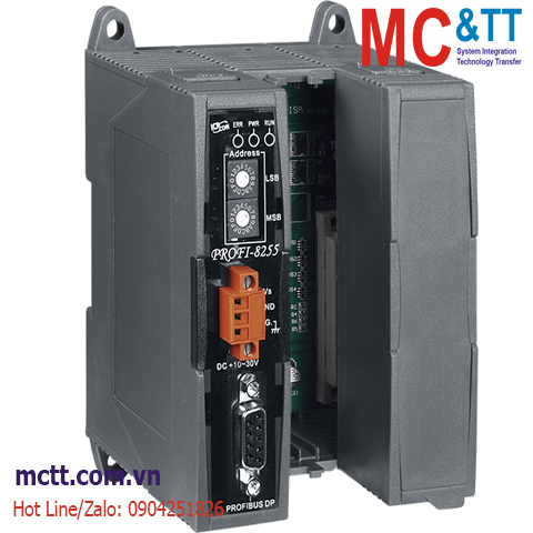 Module Profibus Slave 2 khe cắm module I/O ICP DAS PROFI-8255-G CR