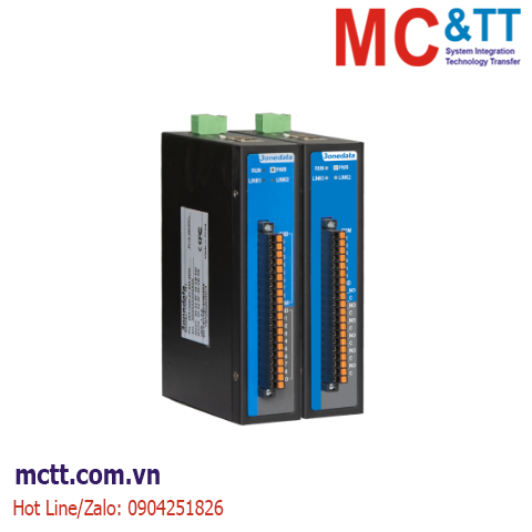 Module Modbus TCP 8 kênh DI + 8 kênh DO 3onedata RIO1000-2T-8IO(DI)-8IO(DO)-TB-P(12-48VDC)