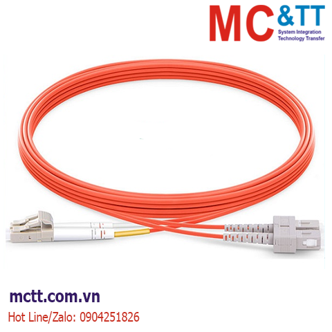 Dây nhảy quang Multi-mode OM2 SC-LC dài 3m 5m 10m 15m 50m