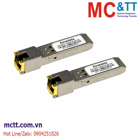 Module cổng đồng RJ45 SFP công nghiệp 1Gb/s 3Onedata SW-SFP-1000M-RJ45-GS