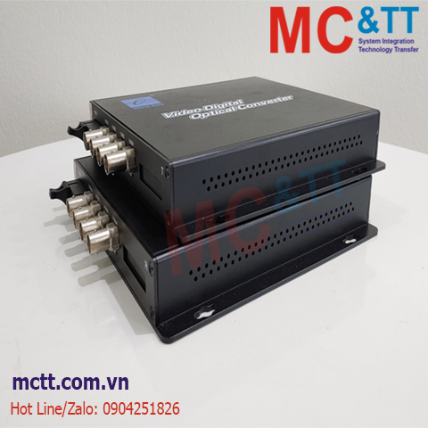 Bộ chuyển đổi 4 kênh Video sang quang 3Onedata SWV60400