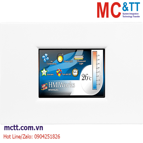 Màn hình cảm ứng HMI 2.8 inch RS-485 Modbus RTU ICP DAS TPD-280-M1 CR