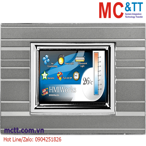 Màn hình cảm ứng HMI 2.8 inch RS-485 Modbus RTU ICP DAS TPD-280-M2 CR