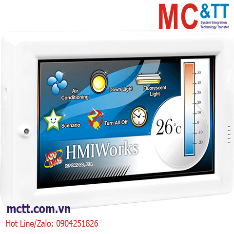 Màn hình cảm ứng HMI 4.3 inch RS-485 Modbus RTU ICP DAS TPD-430-H-EU CR